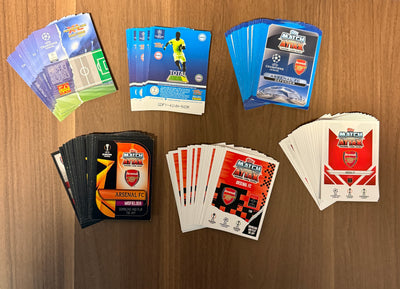 ARSENAL - LAGSETT LOT - CHAMPIONS LEAGUE - 6 ÅRGANGER