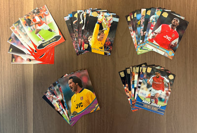 ARSENAL - LAGSETT LOT - PREMIER GOLD - 5 ÅRGANGER