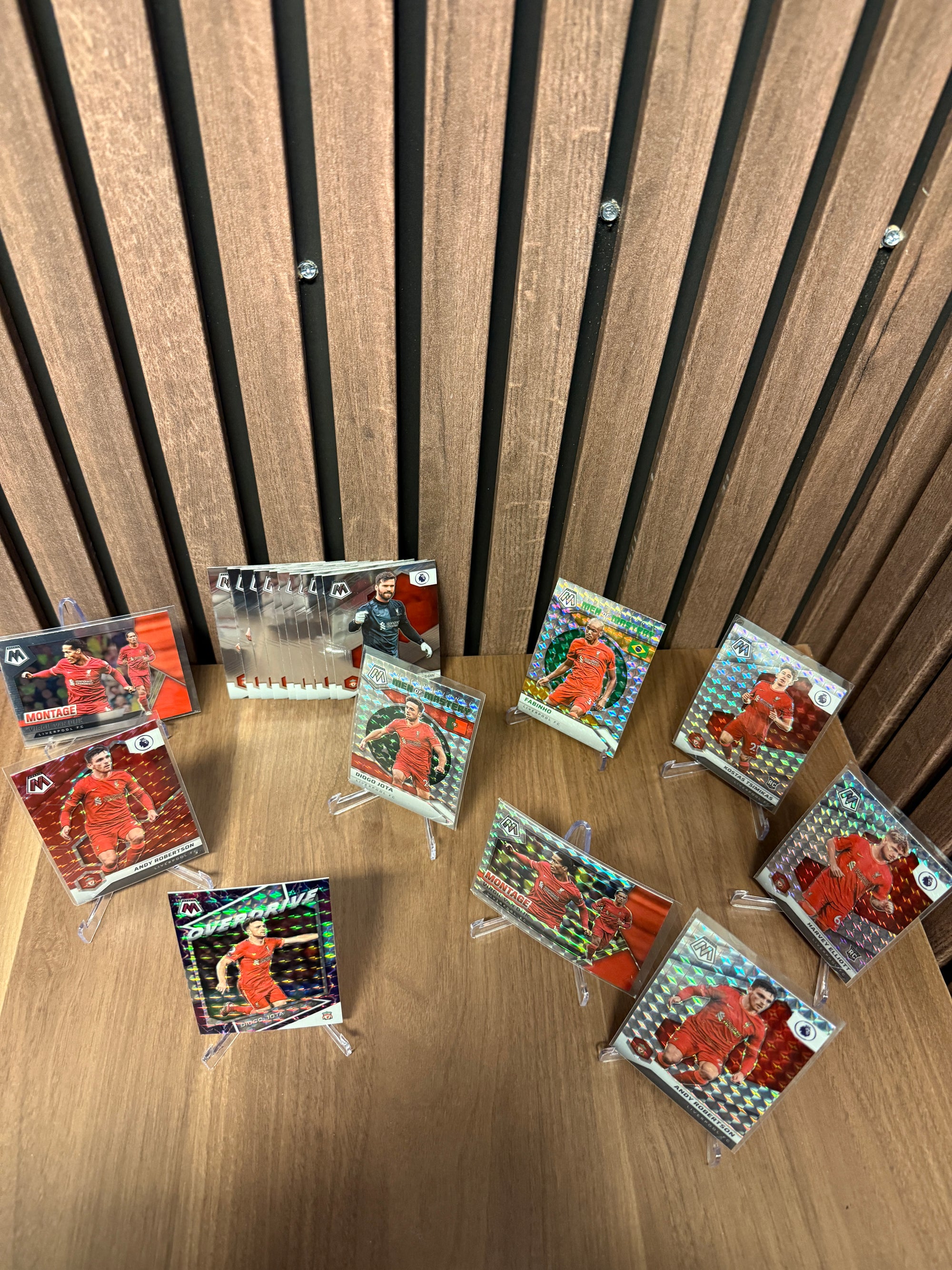 LIVERPOOL - LOT - PANINI MOSAIC PREMIER LEAGUE 2021/22