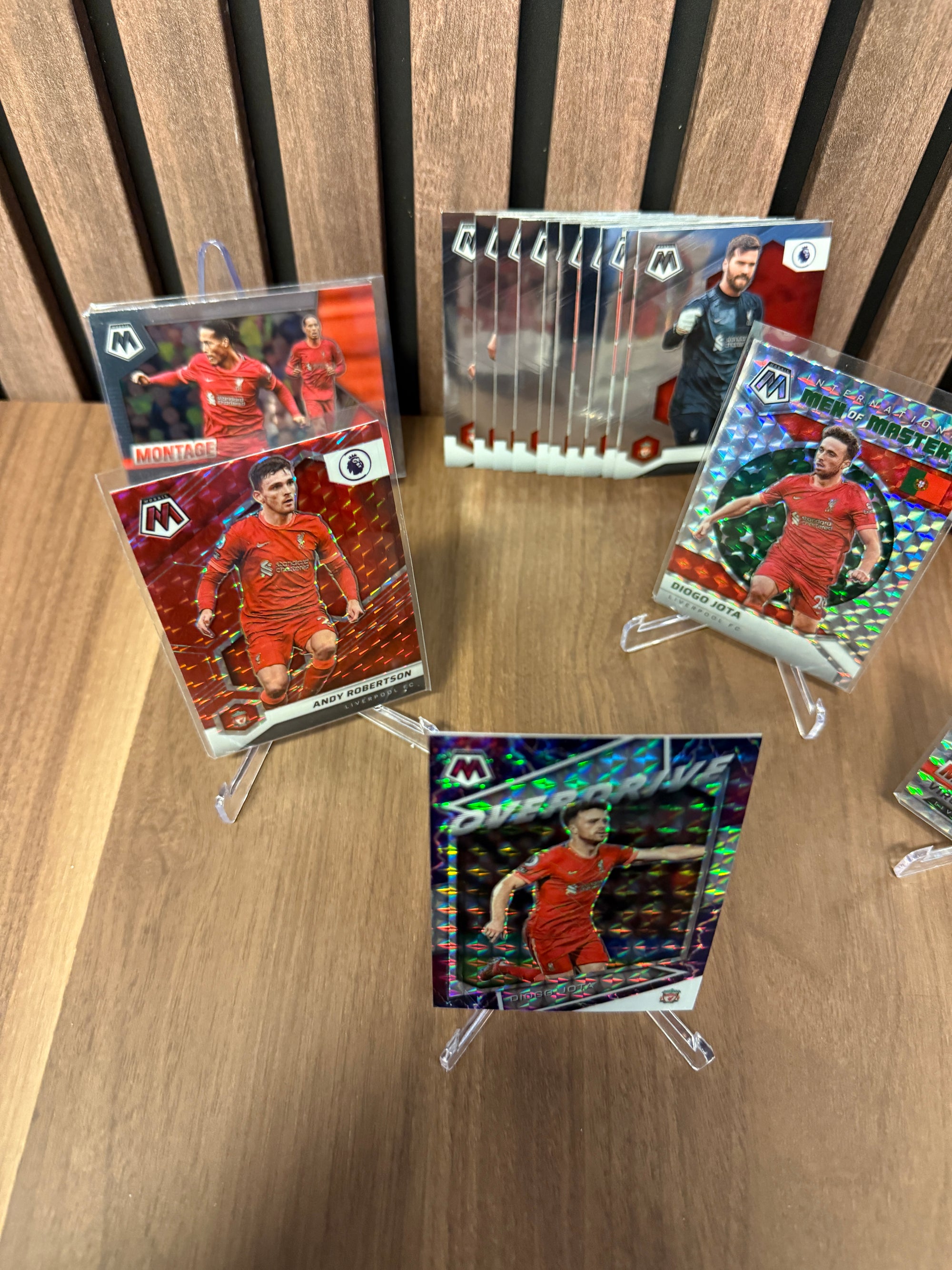 LIVERPOOL - LOT - PANINI MOSAIC PREMIER LEAGUE 2021/22