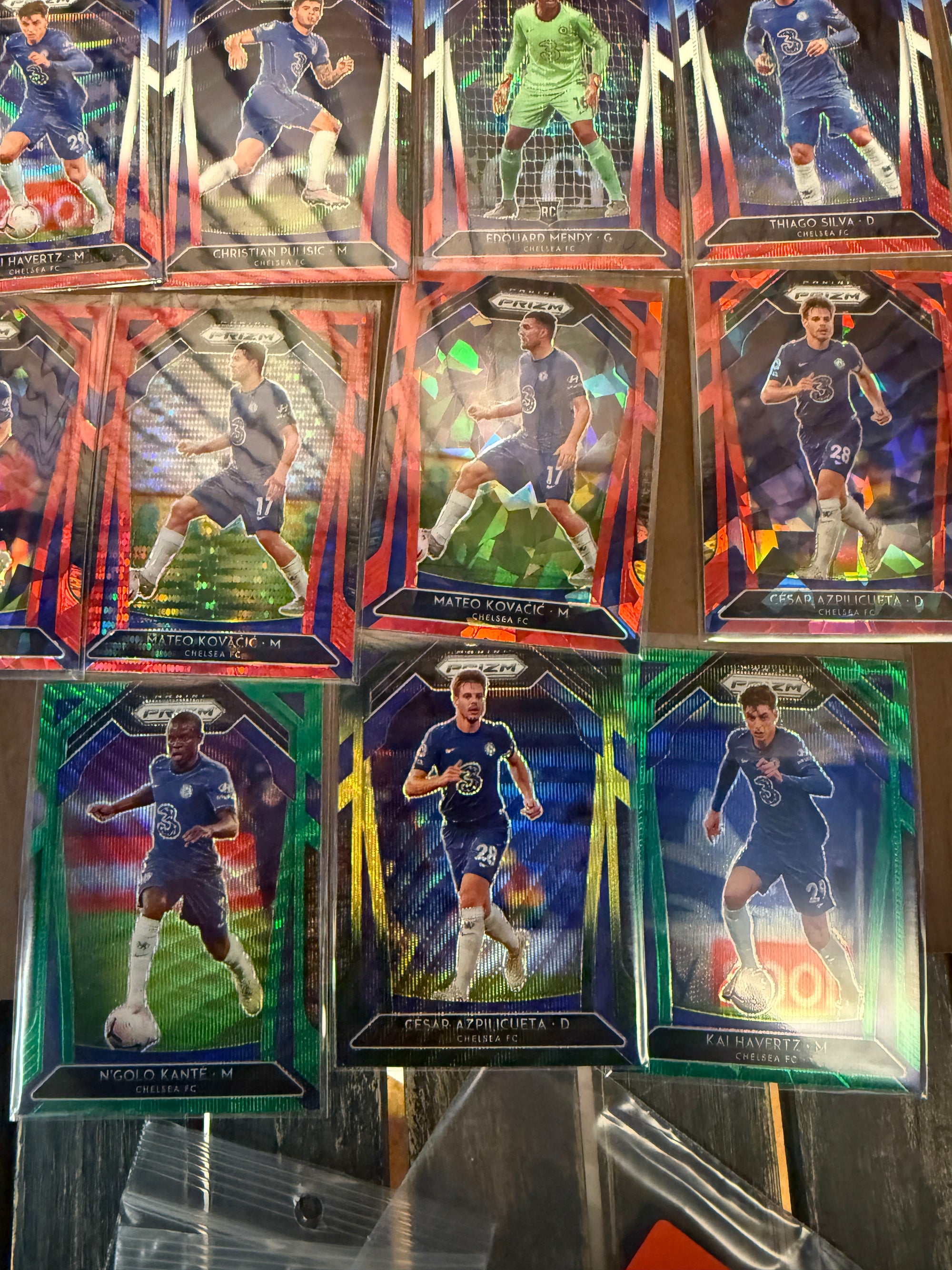 CHELSEA - "SUPERLOT" - PRIZM 2020/21 - PARALLELLER & INSERTS - 28 KORT