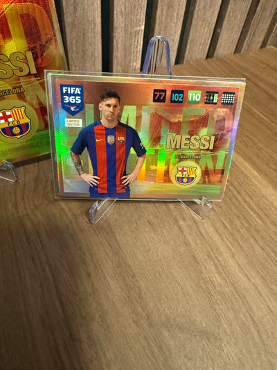 LIONEL MESSI - LIMITED EDITION SETT - 2 KORT