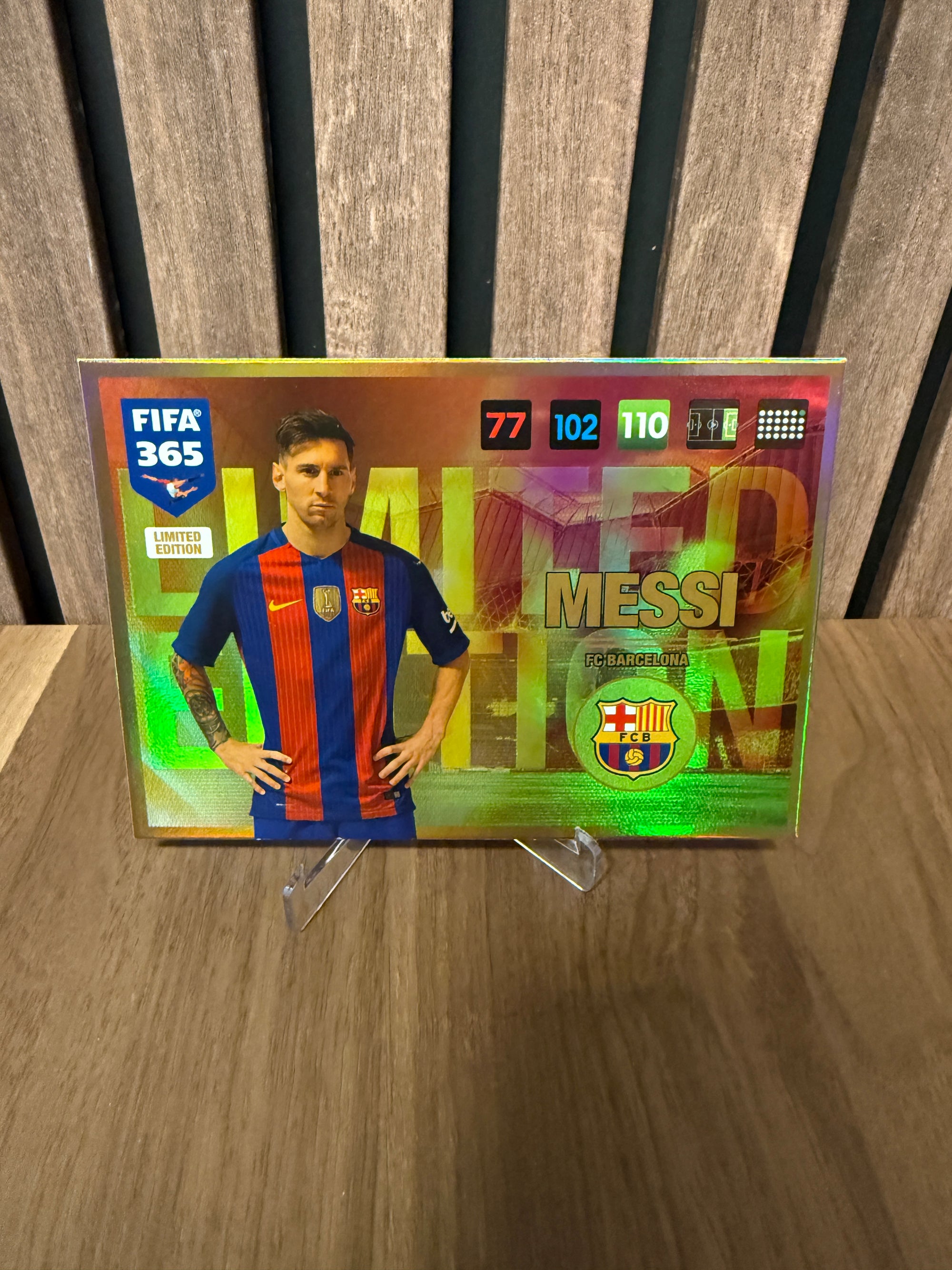 LIONEL MESSI - LIMITED EDITION SETT - 2 KORT