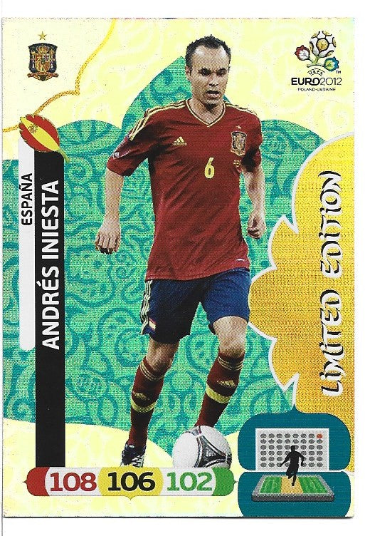 Andreas Iniesta - Espana - LIMITED EDITION