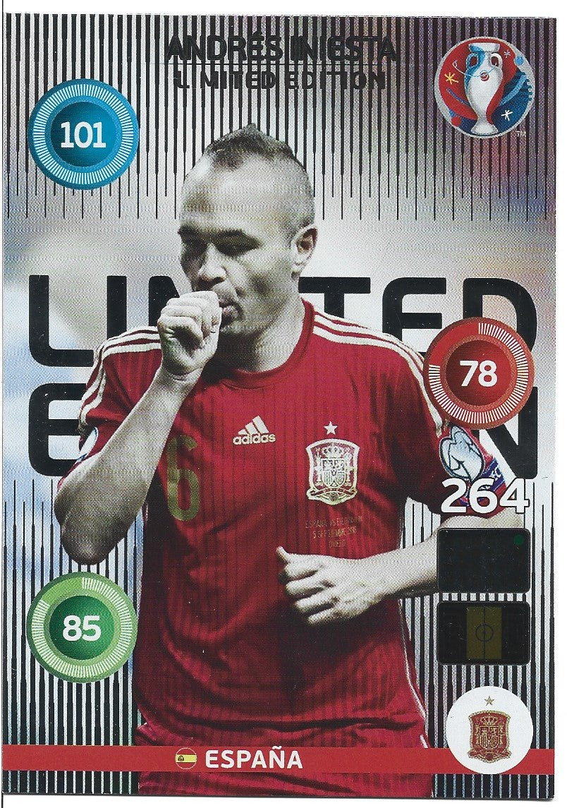 LE-2016. ANDRES INIESTA - ESPANA