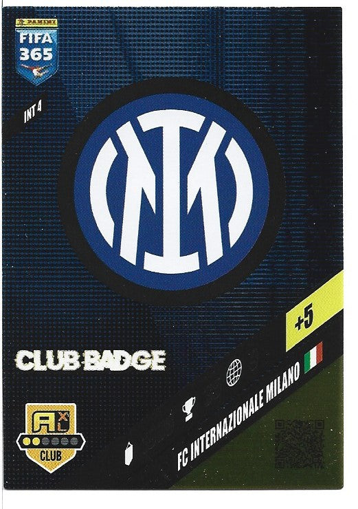 265.  INT 4.  Club Badge  - FC Internazionale Milano