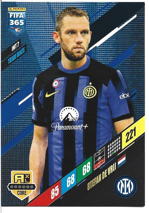 268.  INT 7.  Stefan de Vrij  - FC Internazionale Milano