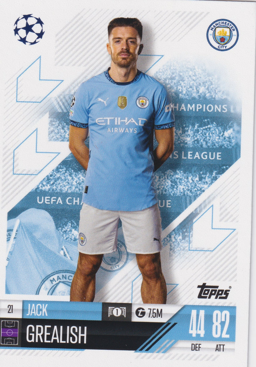 021. JACK GREALISH - MANCHESTER CITY