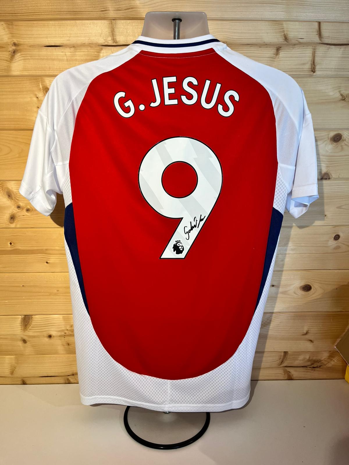 GABRIEL JESUS - SIGNERT DRAKT MED EKTEHETSBEVIS/COA