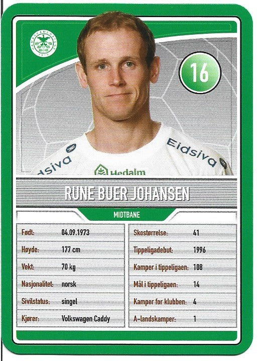 HAM-KAM - RUNE BUER JOHANSEN