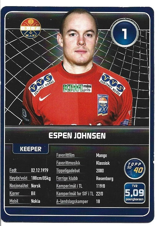 STRØMSGODSET IF - ESPEN JOHNSEN