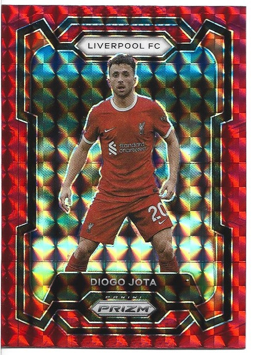074. DIOGO JOTA - LIVERPOOL - RED ICE PRIZM