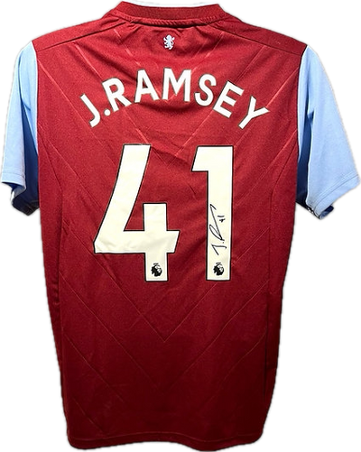 JACOB RAMSEY - SIGNERT DRAKT MED EKTEHETSBEVIS/COA
