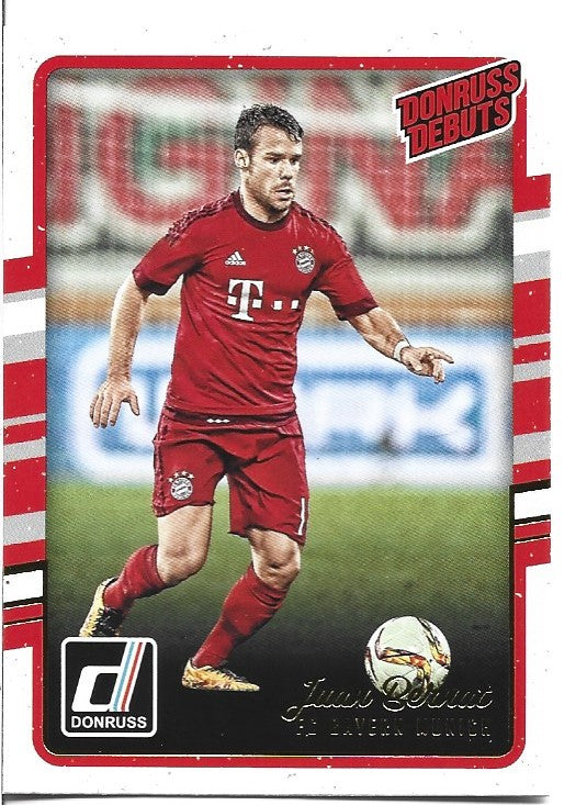 211. JUAN BERNAT - BAYERN MUNCHEN - DONRUSS DEBUTS