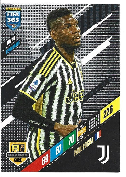 289.  JUV 10.  Paul Pogba  - Juventus