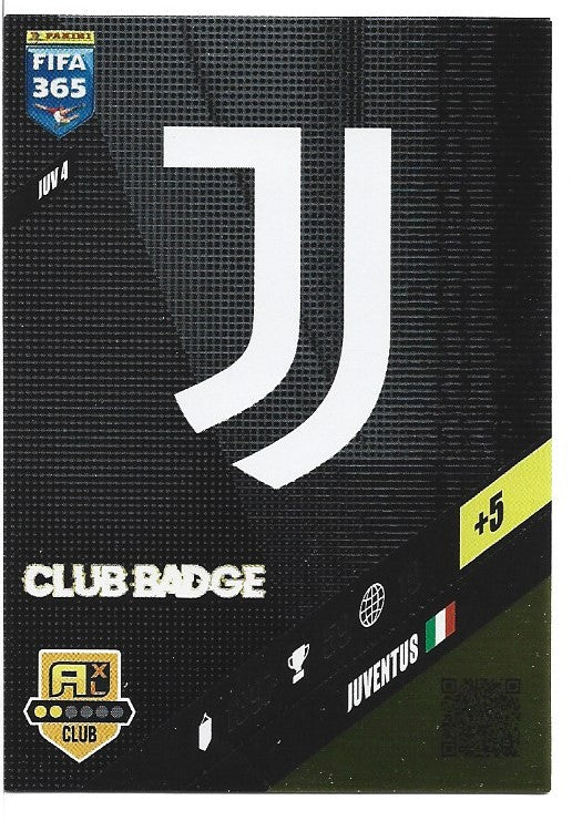 283.  JUV 4.  Club Badge  - Juventus