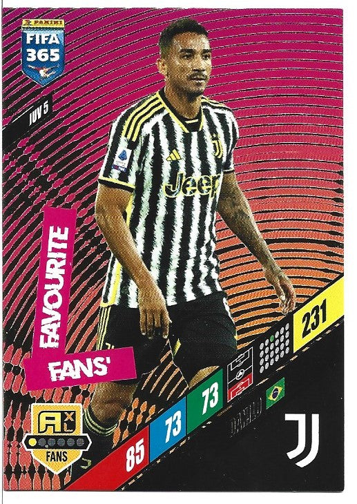284.  JUV 5.  Danilo  - Juventus  -  Fans' Favourite