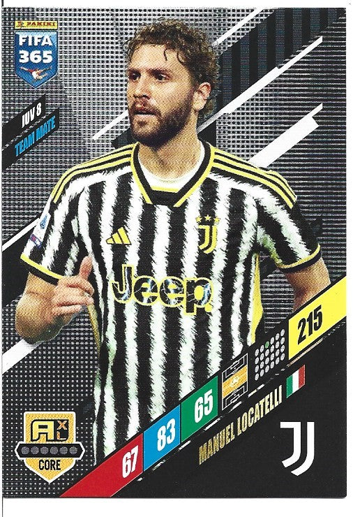 287.  JUV 8.  Manuel Locatelli  - Juventus