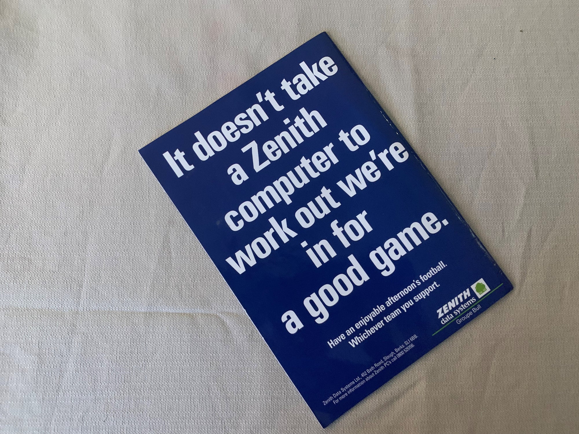 1990 -03.25 - CHELSEA VS MIDDLESBROUGH - FULL MEMBERS CUP FINAL