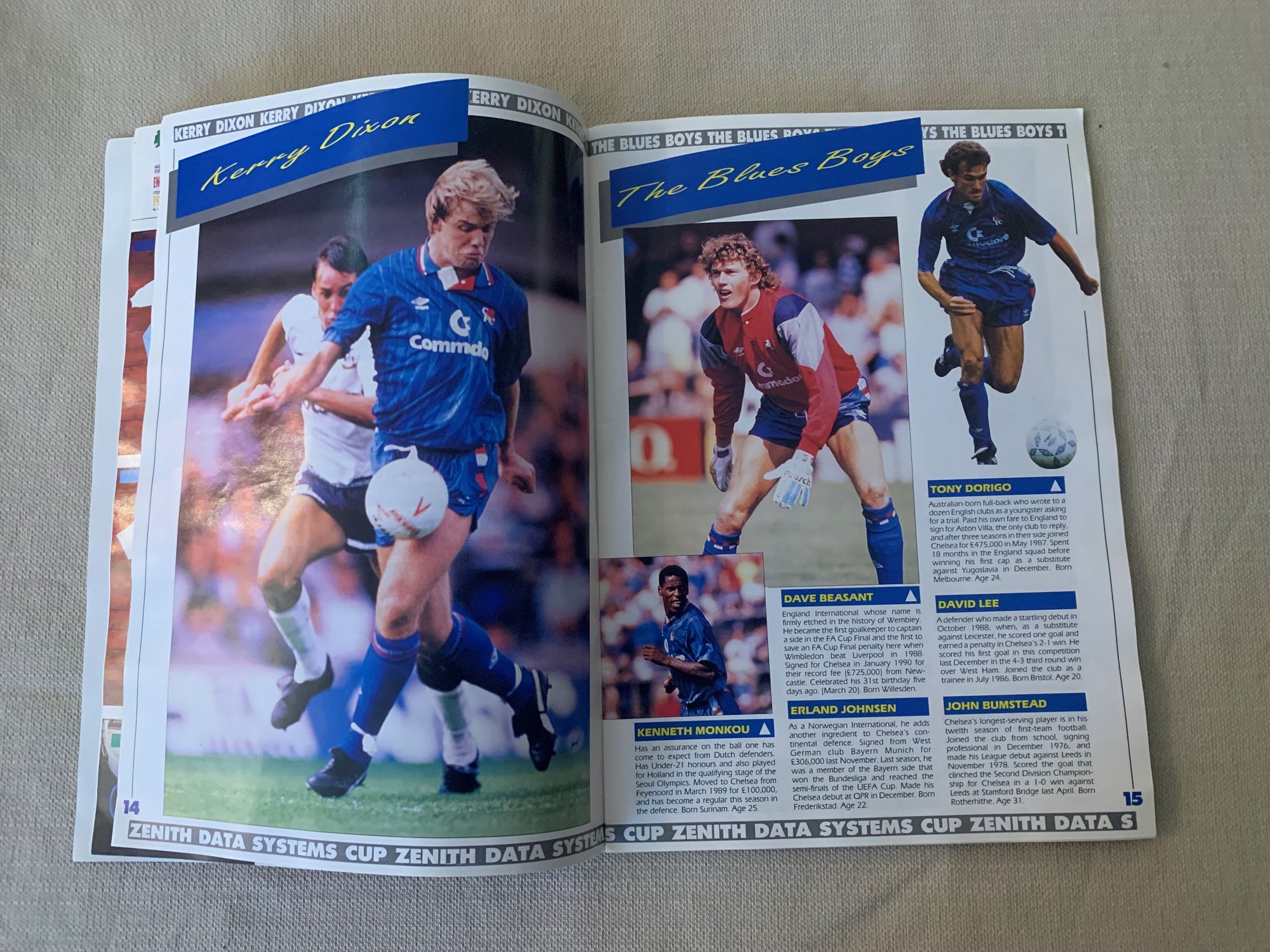 1990 -03.25 - CHELSEA VS MIDDLESBROUGH - FULL MEMBERS CUP FINAL