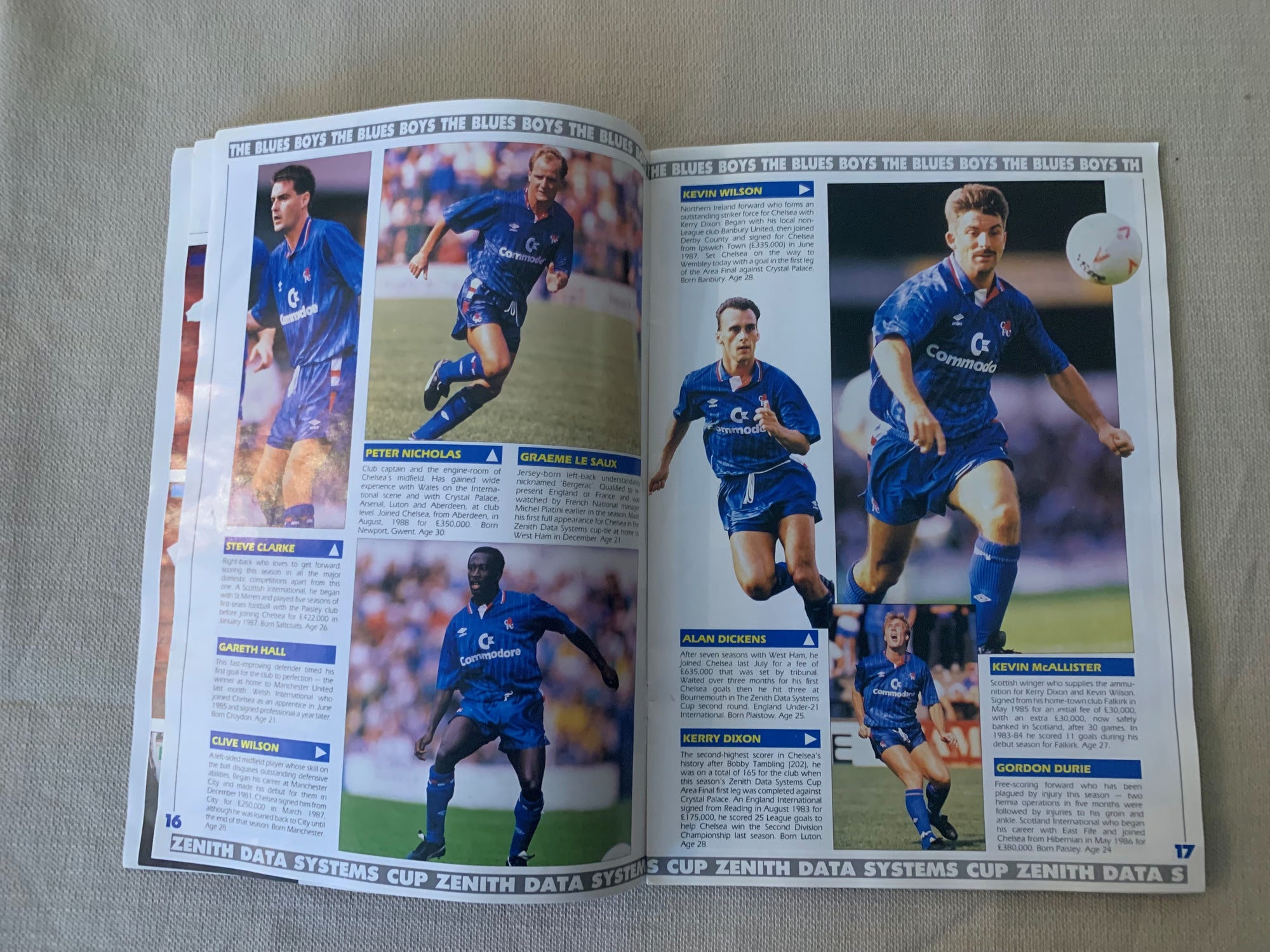 1990 -03.25 - CHELSEA VS MIDDLESBROUGH - FULL MEMBERS CUP FINAL