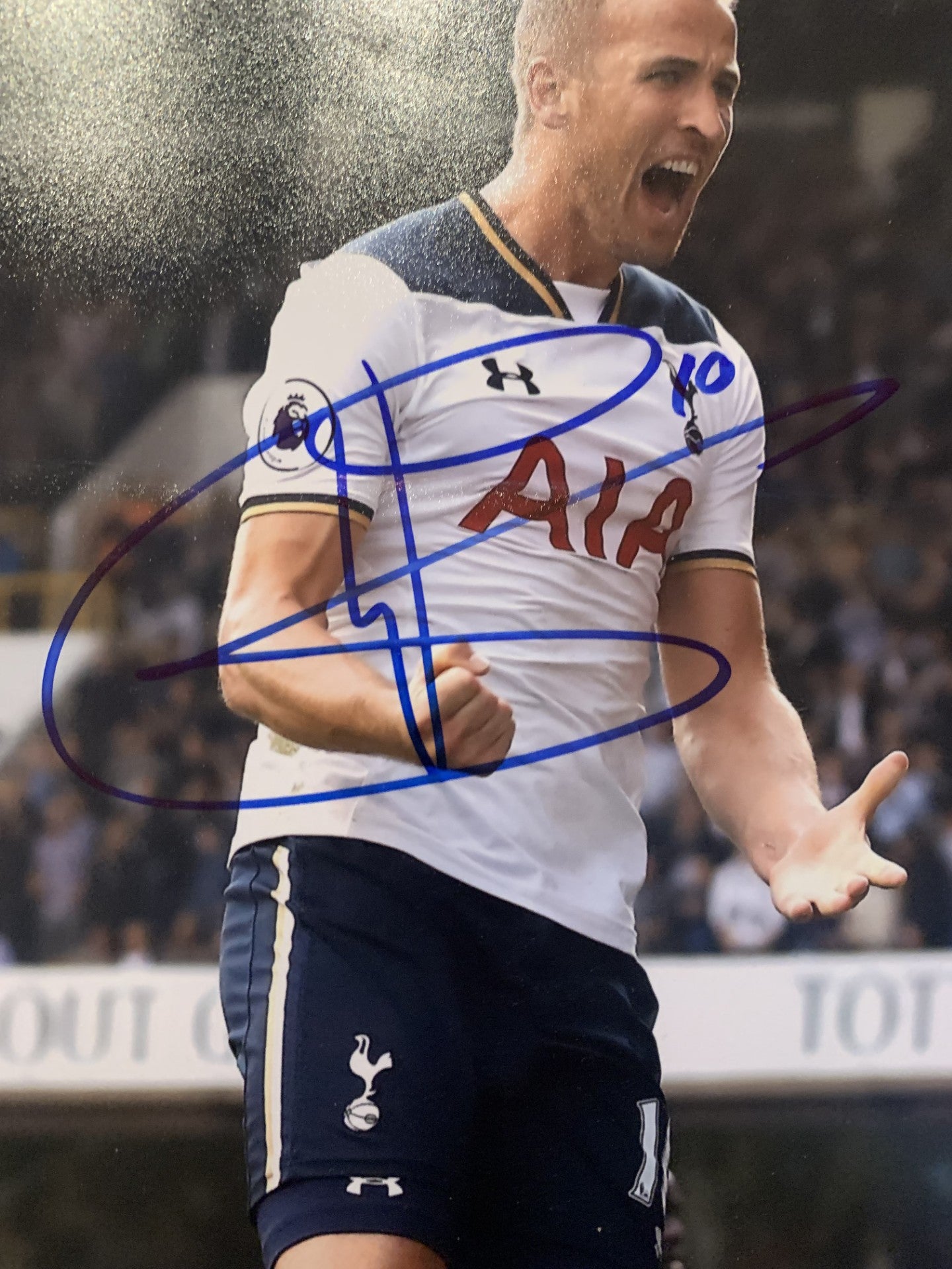 HARRY KANE - SIGNERT BILDE MED EKTEHETSBEVIS/COA