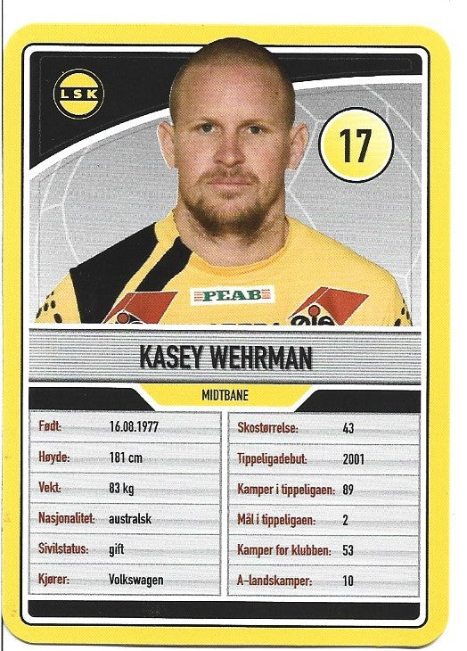 LILLESTRØM SK - KASHEY WEHRMAN
