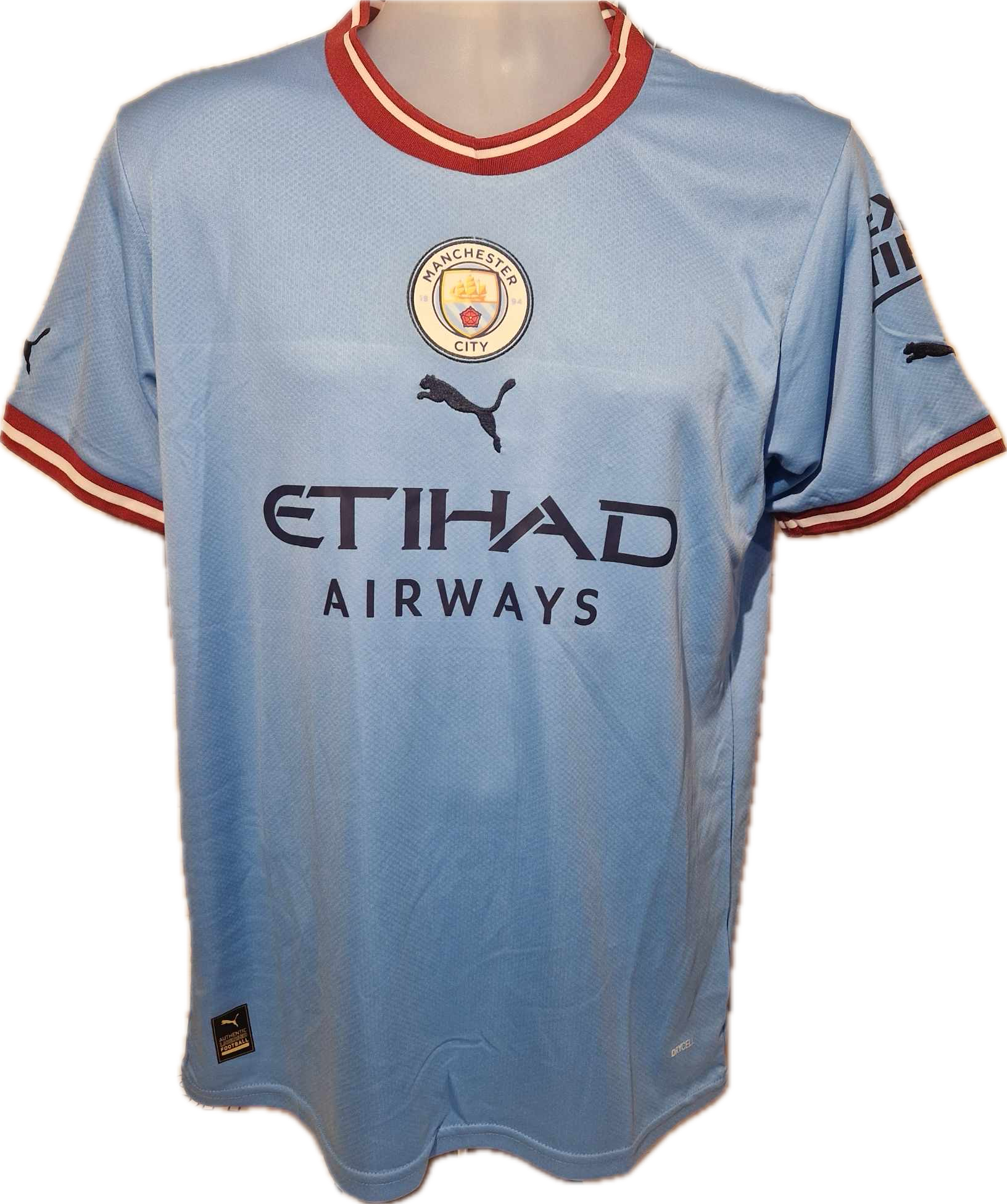 KEVIN DE BRUYNE - SIGNERT DRAKT MED EKTEHETSBEVIS/COA