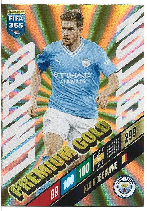 LE.PRG - KEVIN DE BRUYNE - MANCHESTER CITY - PREMIUM GOLD LIMITED EDITION