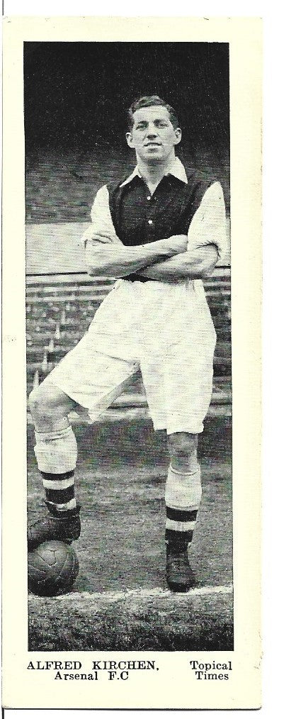ALFRED KIRCHEN - ARSENAL F.C