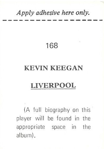 168. KEVIN KEEGAN - LIVERPOOL