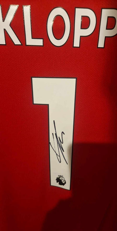 JURGEN KLOPP - SIGNERT DRAKT MED EKTEHETSBEVIS/COA