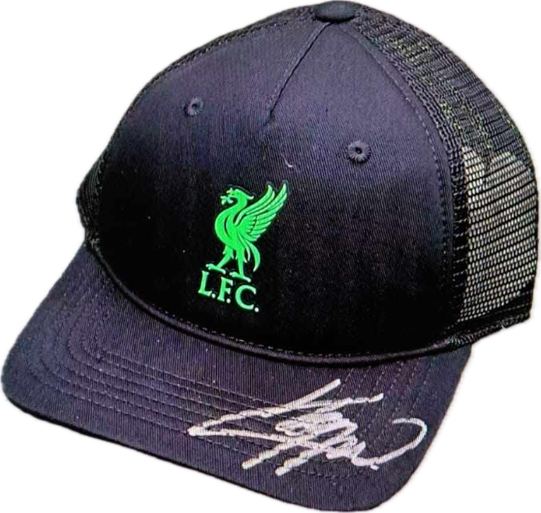 JURGEN KLOPP - SIGNERT LIVERPOOL-CAPS MED EKTEHETSBEVIS/COA
