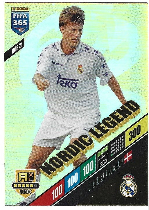 NOR 21 - MICHAEL LAUDRUP - REAL MADRID - NORDIC LEGEND