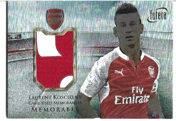 MEM08 - LAURENT KOSCIELNY - ARSENAL - FUTERA MEMORABLE - #49