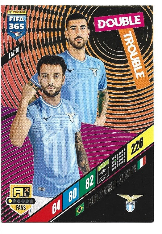 329.  LAZ 14.  Felipe Anderson & Mattia Zaccagni SS Lazio  -  Double Trouble