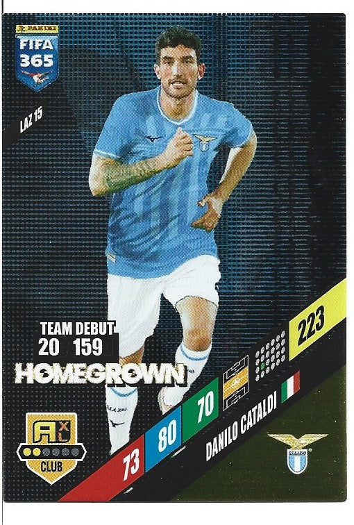 330.  LAZ 15.  Danilo Cataldi - SS Lazio  -  Homegrown
