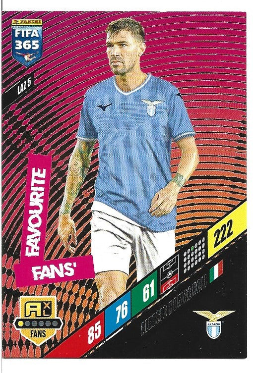 320.  LAZ 5.  Alessio Romagnoli - SS Lazio -  Fans' Favourite