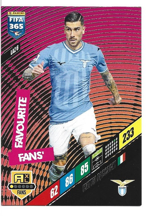 321.  LAZ 6.  Mattia Zaccagni - SS Lazio  -  Fans' Favourite