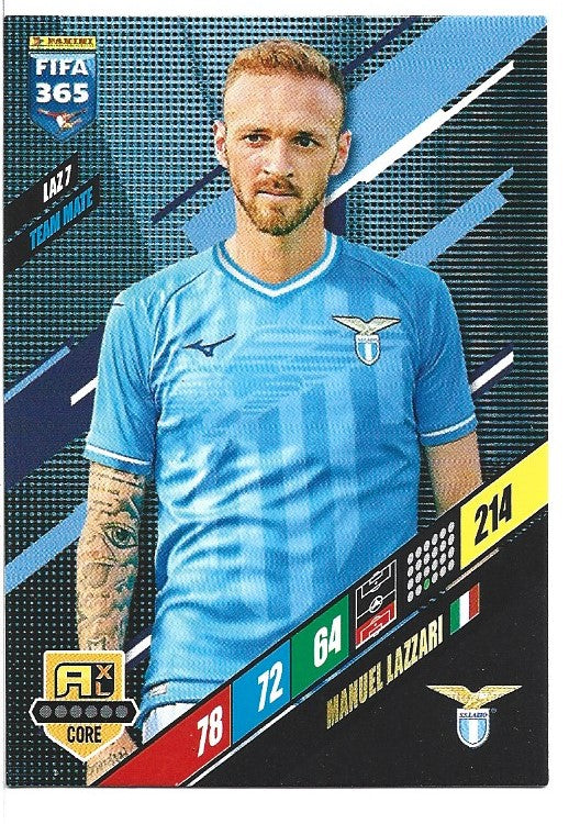 322.  LAZ 7.  Manuel Lazzari - SS Lazio