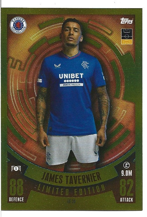 LE28 - JAMES TAVERNIER - RANGERS - LIMITED EDITION