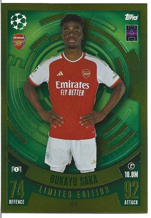 LE06 - BUKAYO SAKA - ARSENAL - LIMITED EDITION