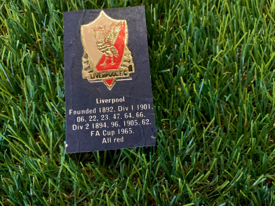 LIVERPOOL- ESSO FOIL FOOTBALL CLUB BADGES 1972