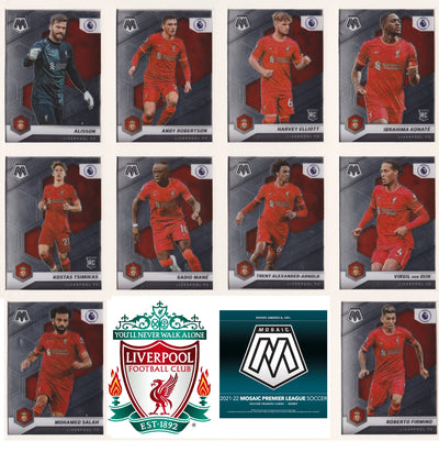 LIVERPOOL - LOT - PANINI MOSAIC PREMIER LEAGUE 2021/22