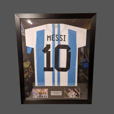 LIONEL MESSI - SIGNERT DRAKT MED EKTEHETSBEVIS/COA