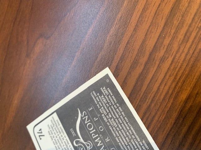 74. LIONEL MESSI - FC BARCELONA - PANINI CHAMPIONS OF EUROPE - ROOKIE STICKER