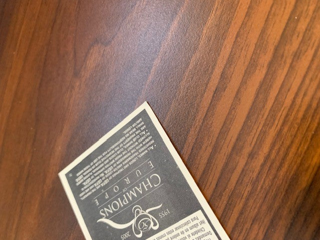 74. LIONEL MESSI - FC BARCELONA - PANINI CHAMPIONS OF EUROPE - ROOKIE STICKER