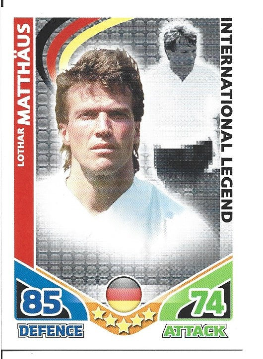 322. Lothar Matthaus - Germany - INTERNATIONAL LEGEND