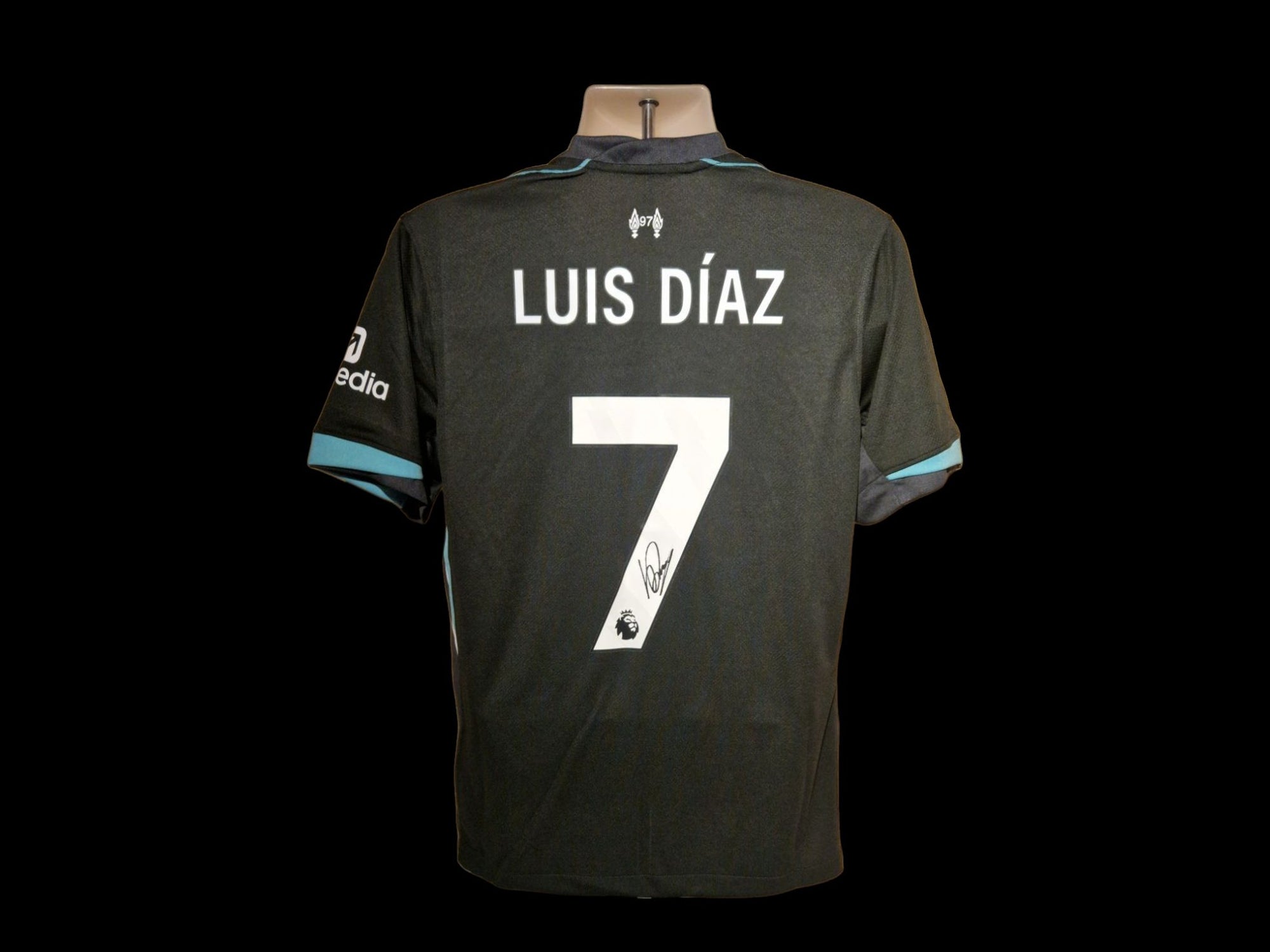 LUIS DIAZ - SIGNERT DRAKT MED EKTEHETSBEVIS/COA