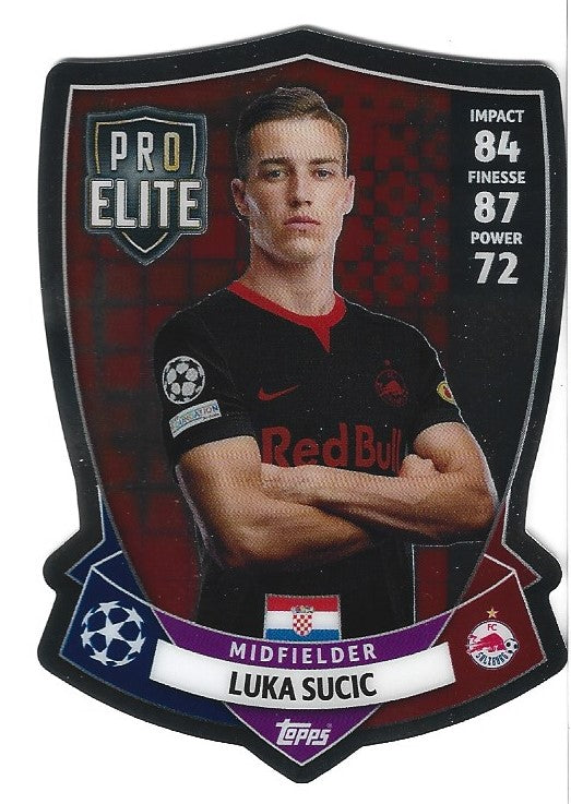 SH18 - LUKA SUCIC - FC SALZBURG -  PRO ELITE CHROME SHIELD - #99